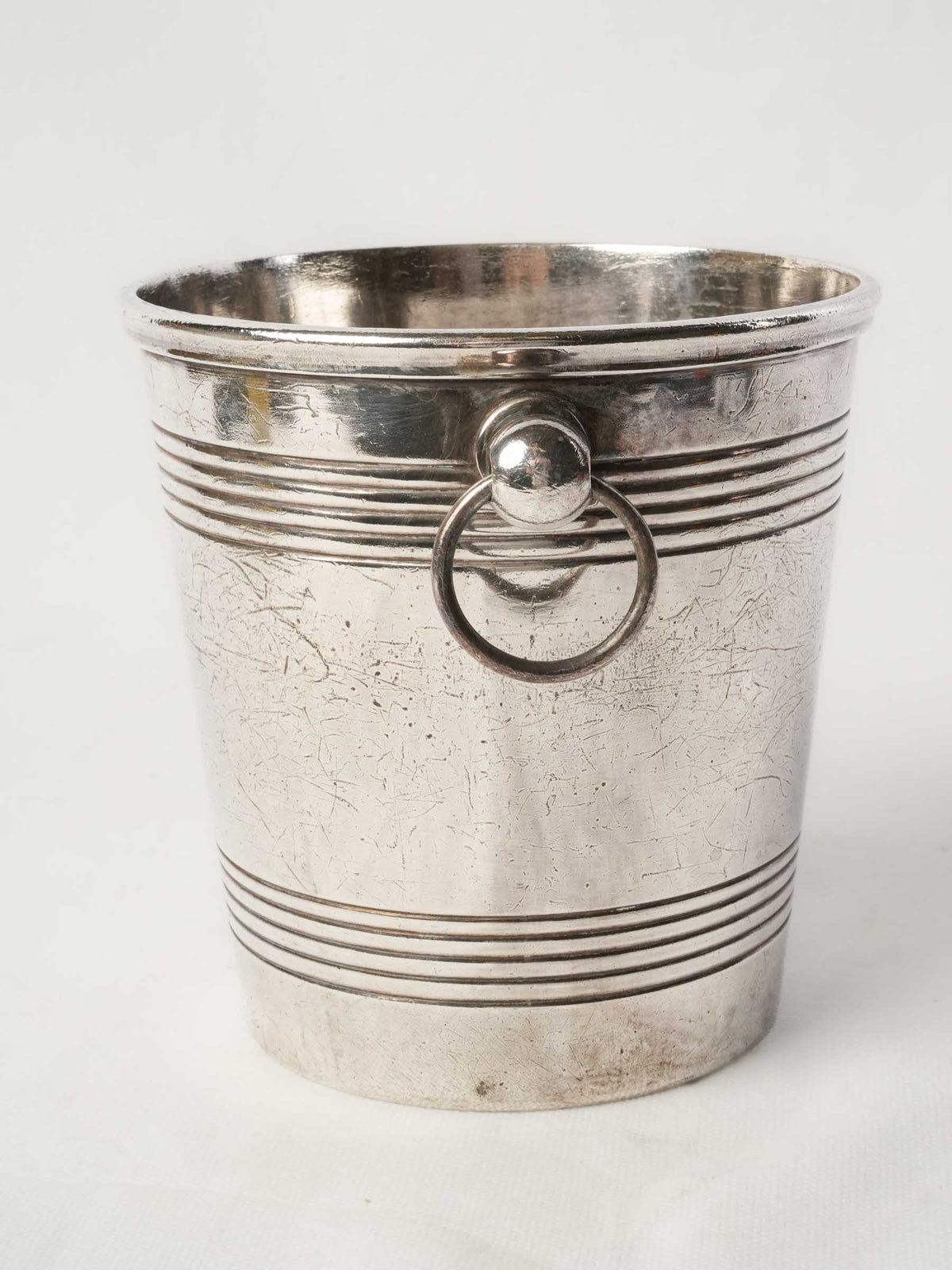Art Deco Silver-Plated Ice Bucket or Small Wine Cooler by Ercuis, 1930s–40s - 6¼"