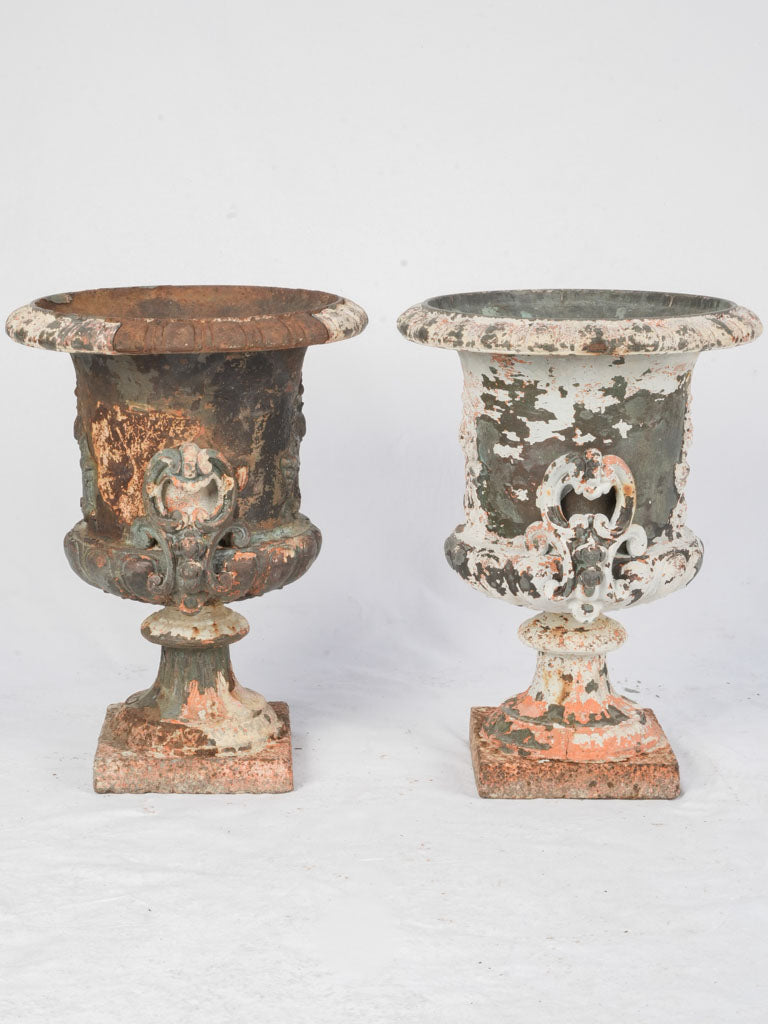 Elegant French decorative urns