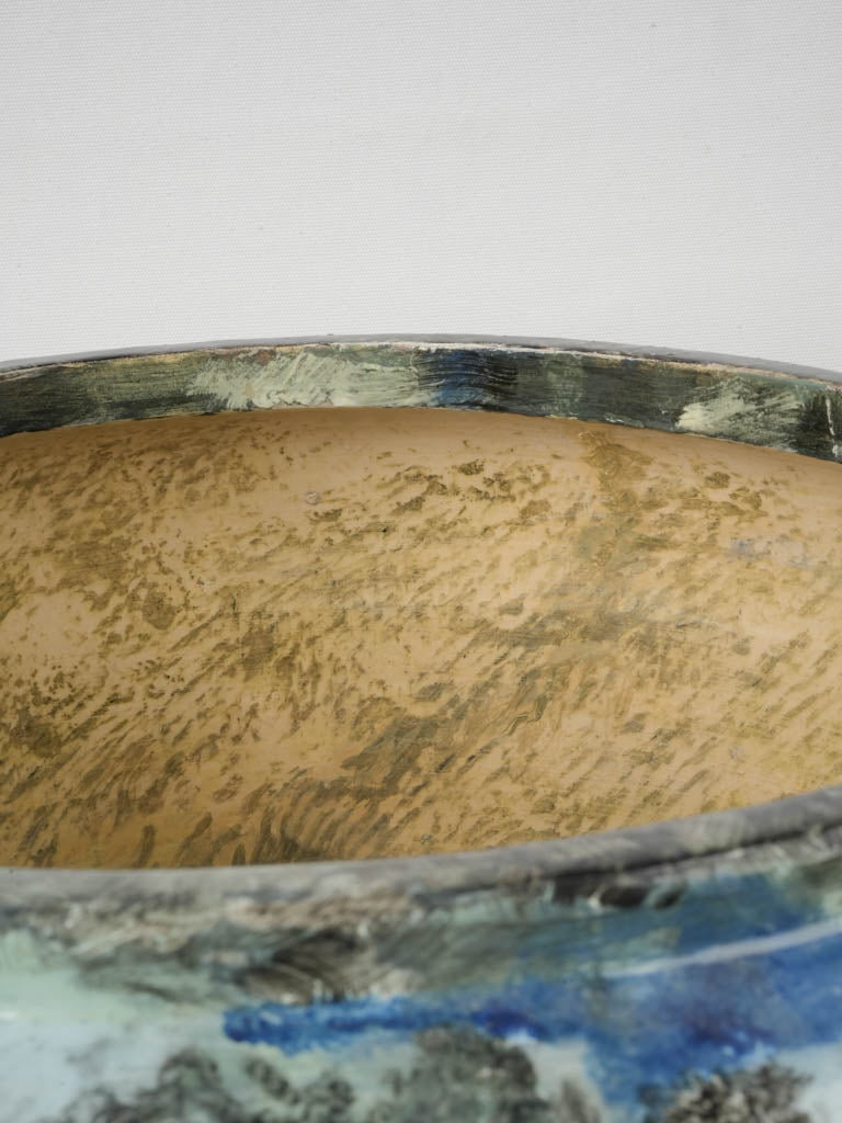 Elegant impressionist-style pottery