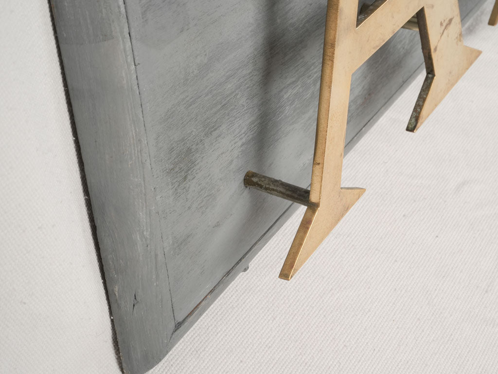 Distinctive vintage commercial signage