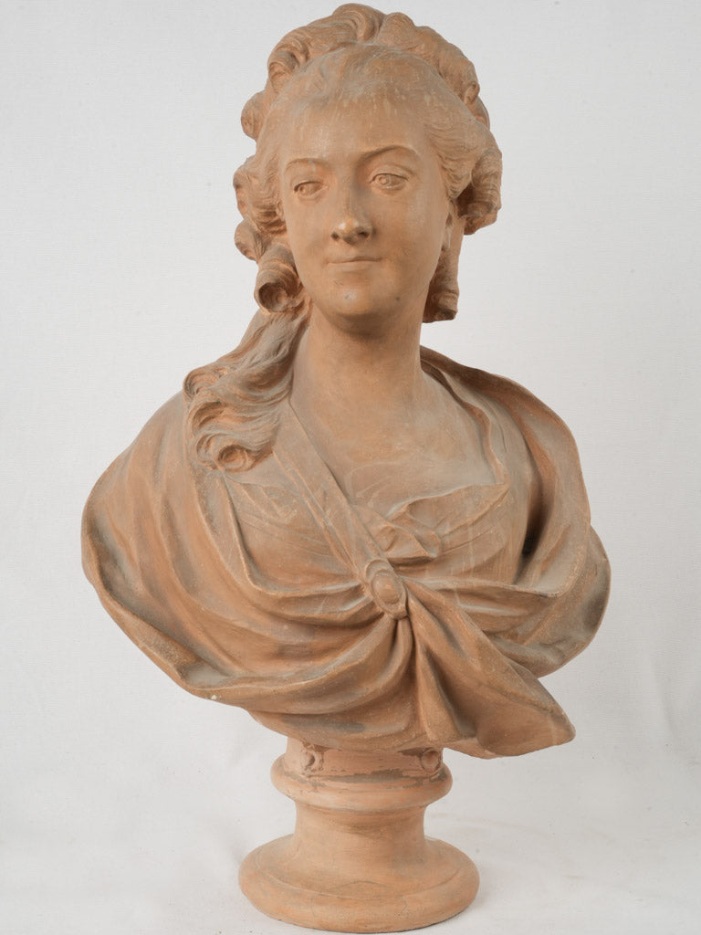 Exquisite French Rococo bust sculpture