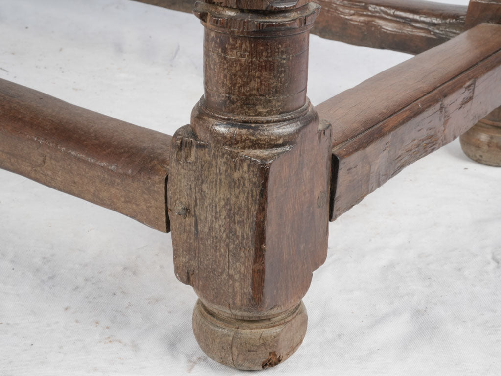 Ornate patina-aged Spanish furniture