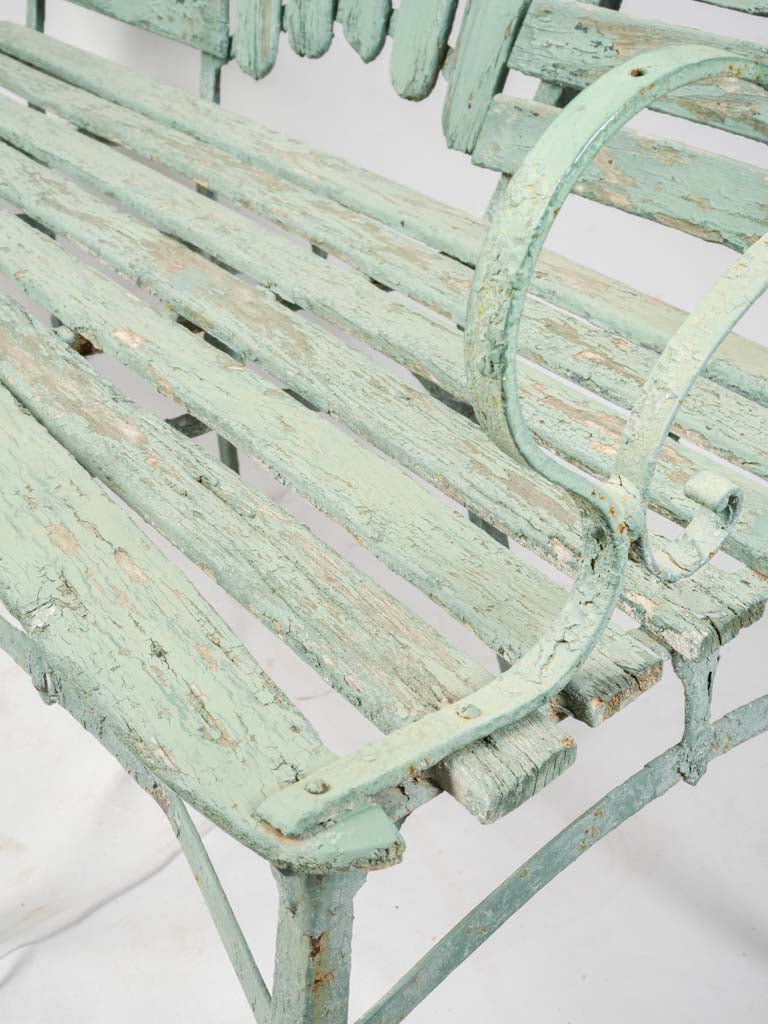 Charming vintage patio bench