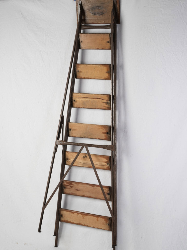 Rustic French industrial ladder