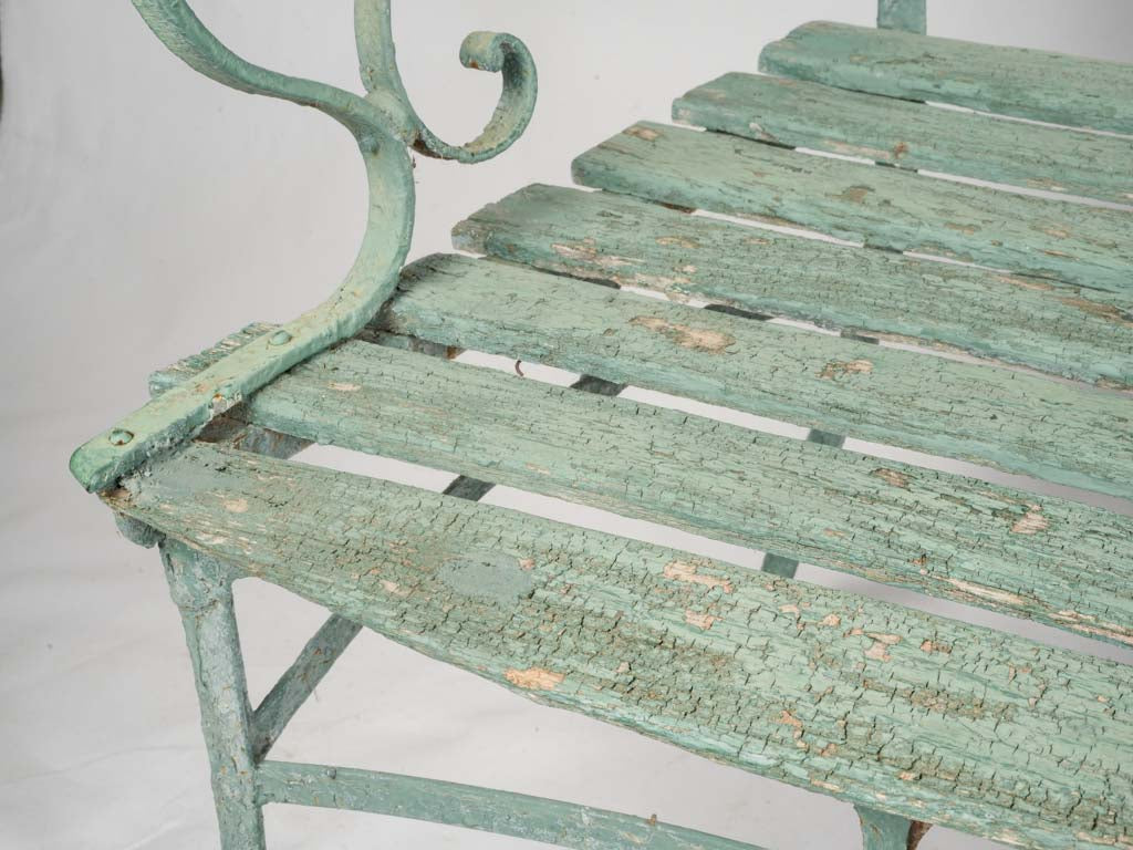 Distinctive styled patio bench
