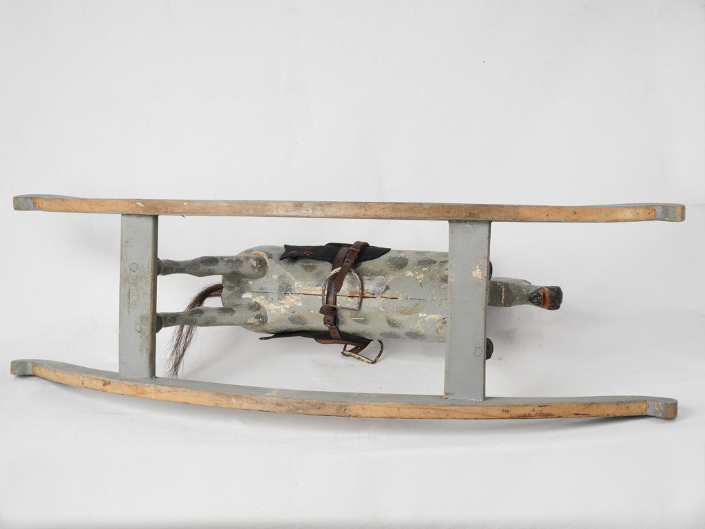 Beautiful French rocking horse
