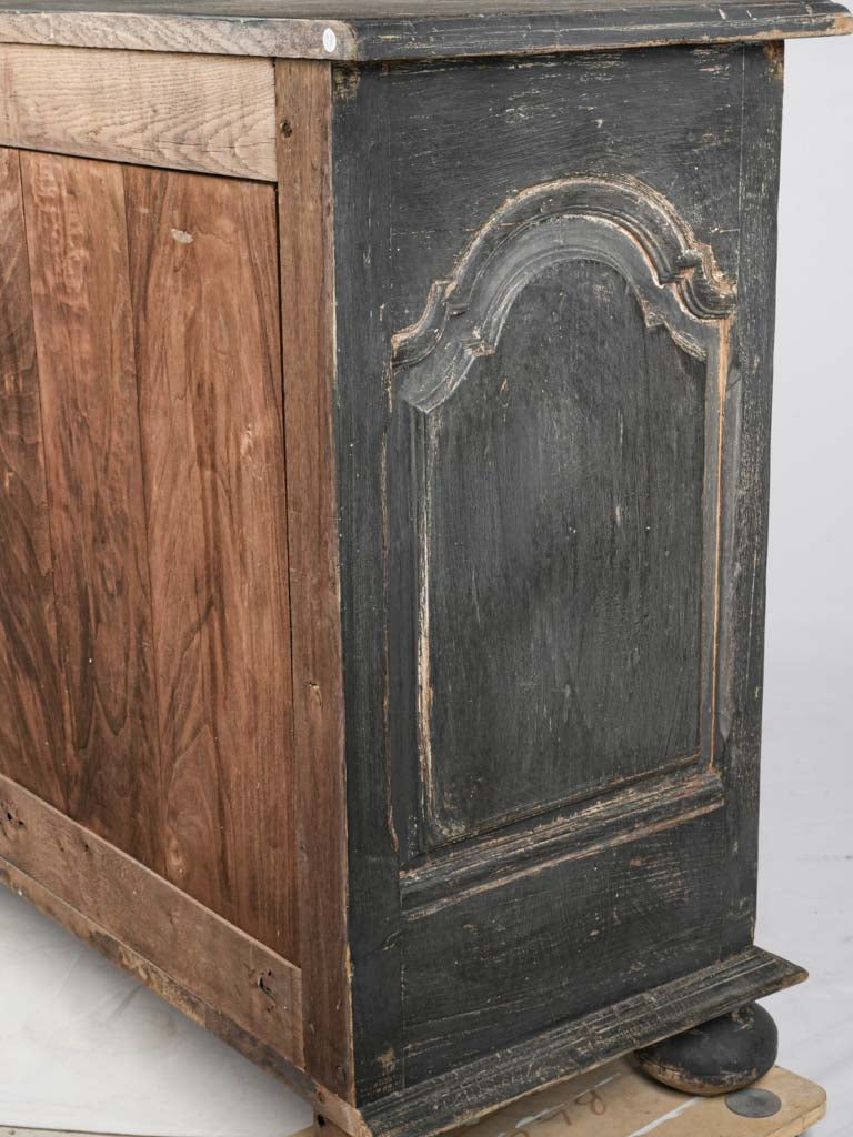 Aged provincial oak sideboard