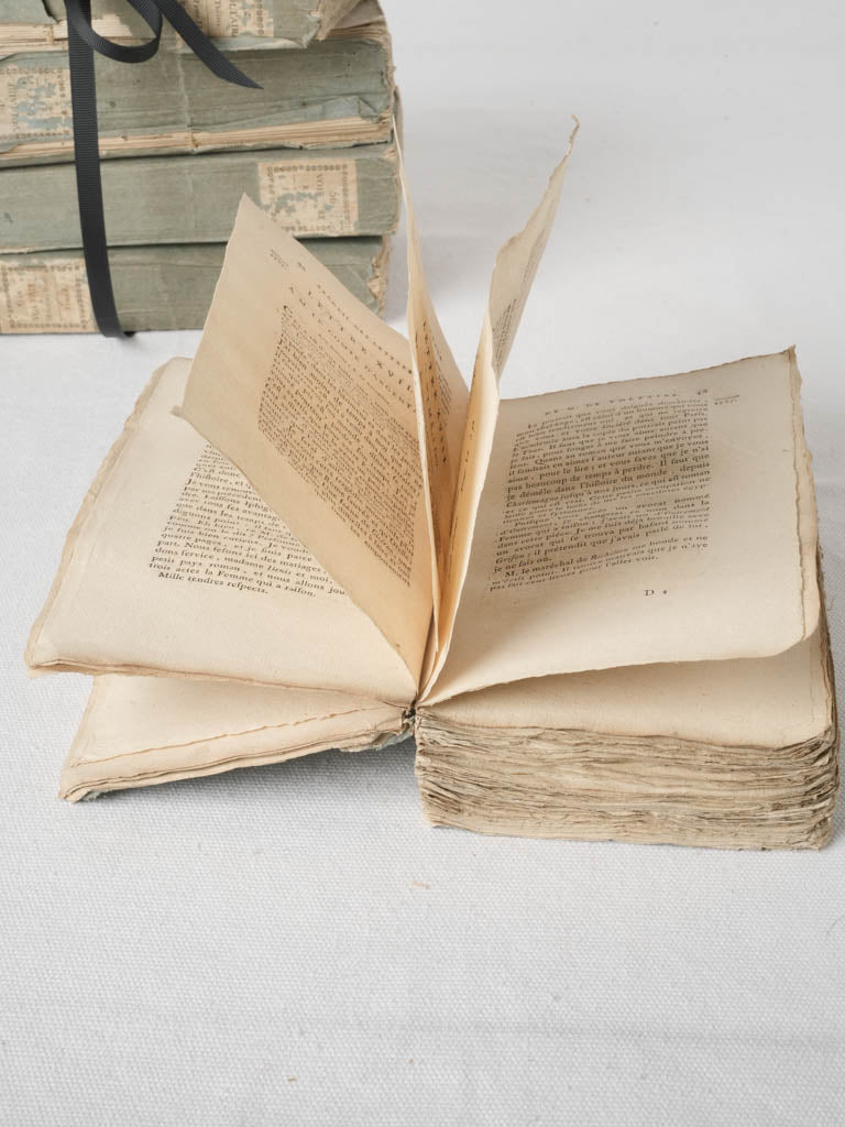 Aged unique Voltaire volumes