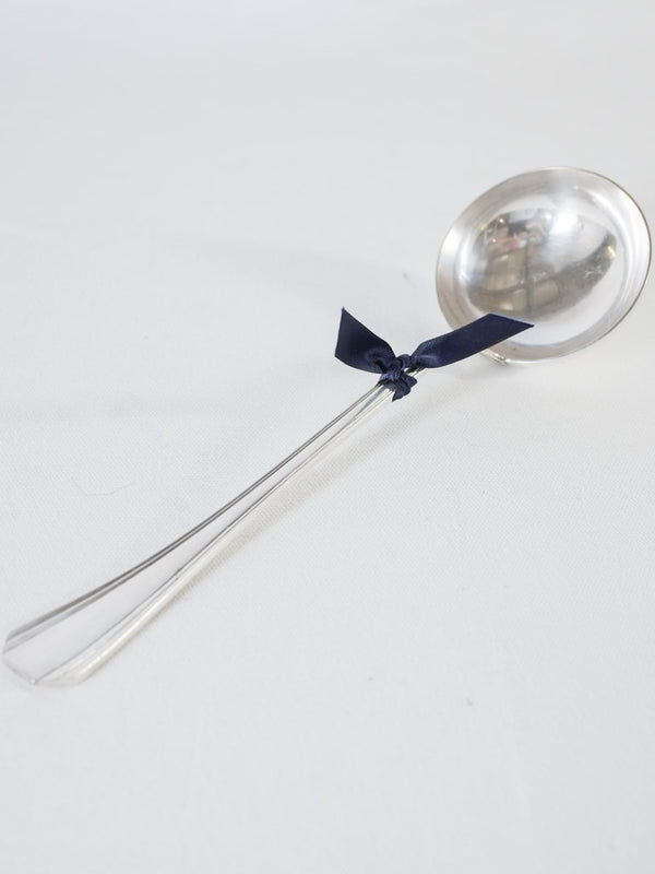 Vintage Christofle silver ladle elegant design