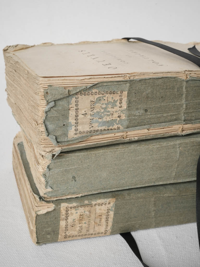 Vintage decorative old Voltaire set