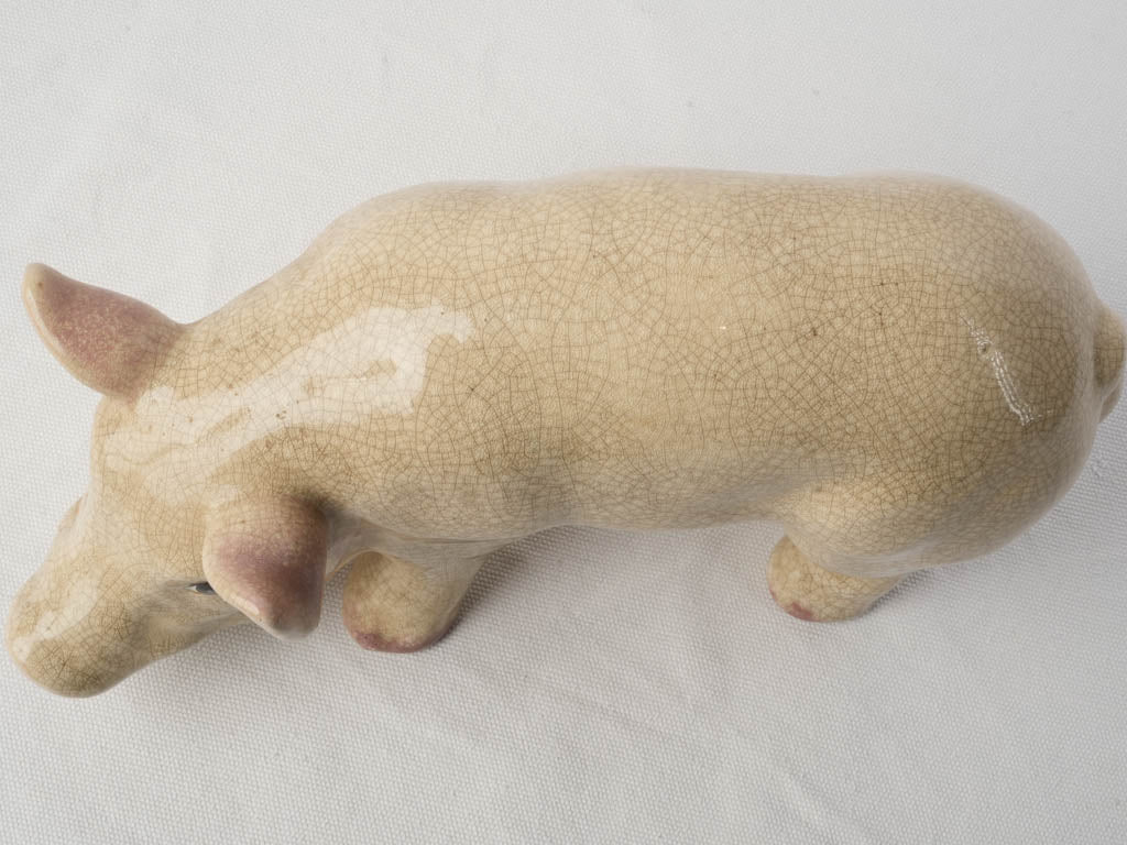 Humorously Styled Farmhouse Piglet