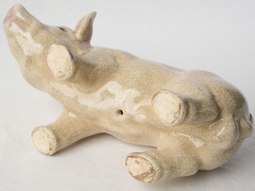 Charming French Country Pig Figure