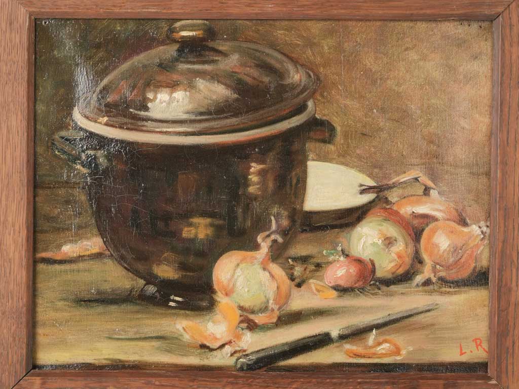 Timeless pair of kitchen paintings