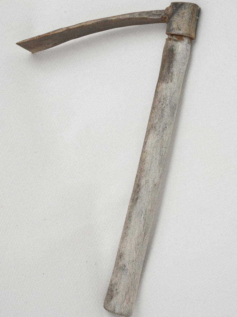 Weathered, old-world truffle farm tools