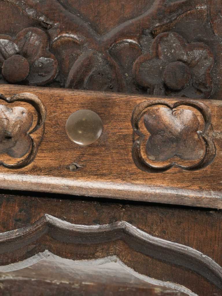French Floral Motif Saline Box