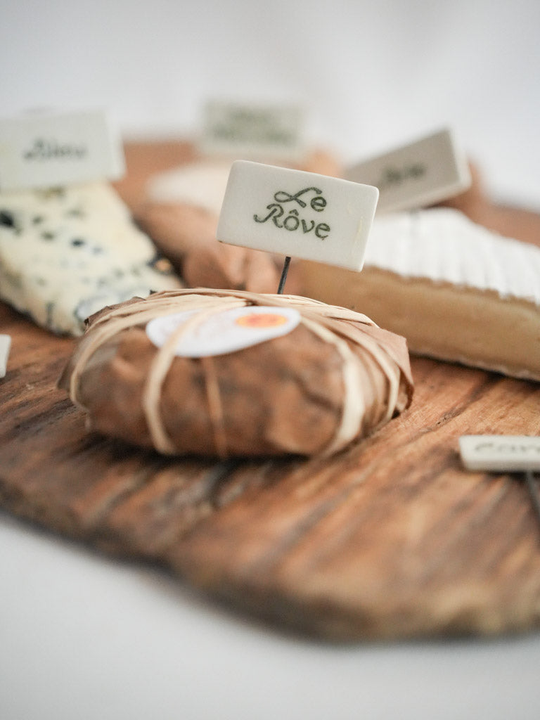 Vintage, Provencal, Brie de Meaux, Cheeseboard