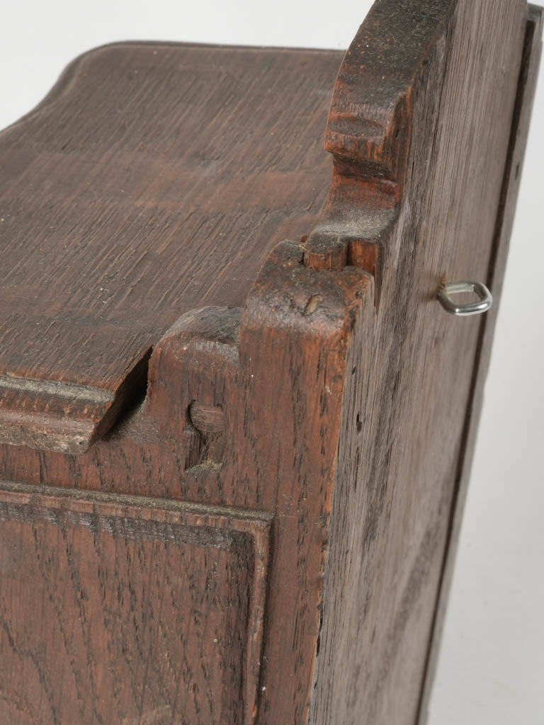 Classic, Walnut French Salt Container