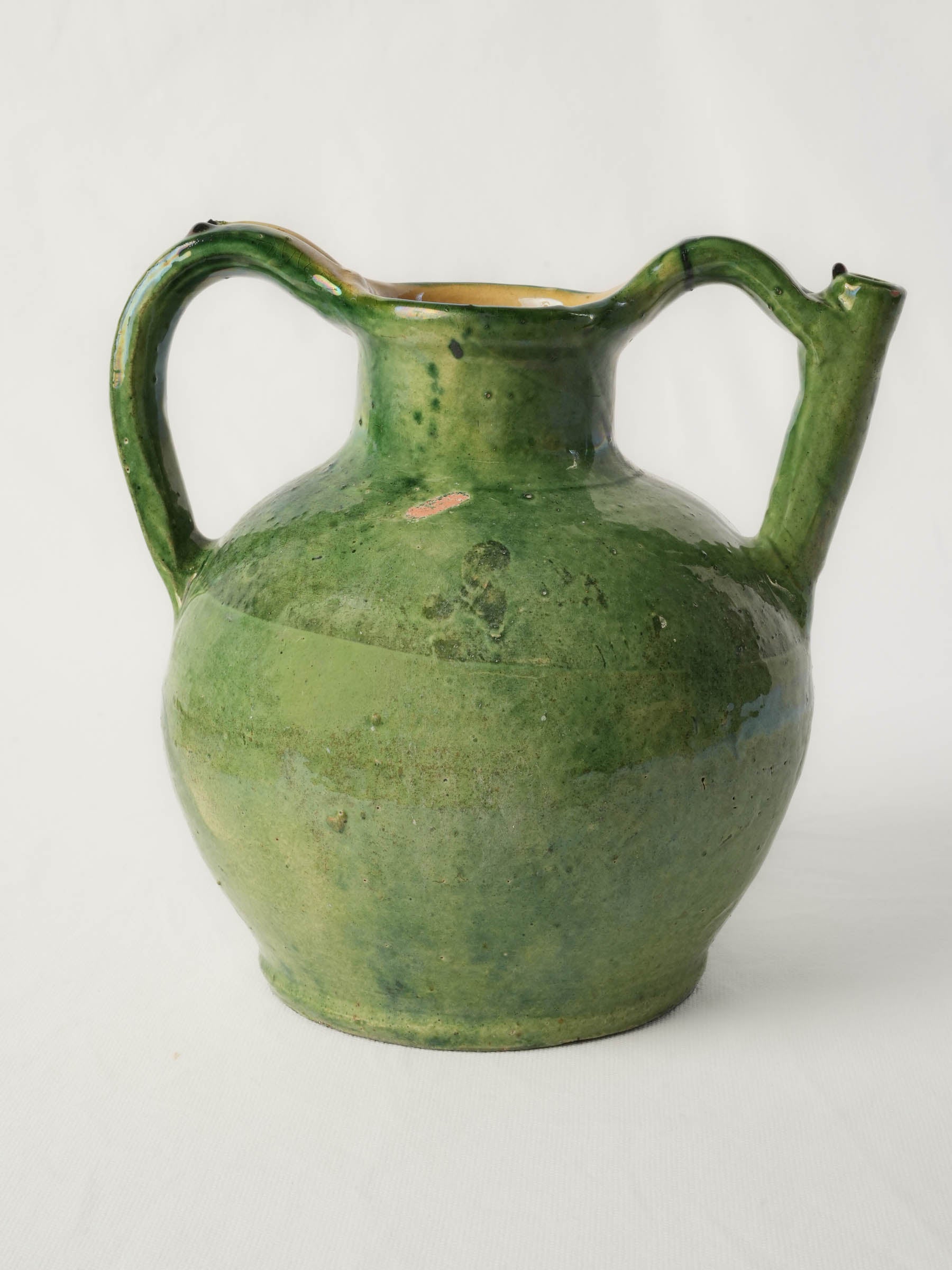 Vintage mid-century ceramic orjol