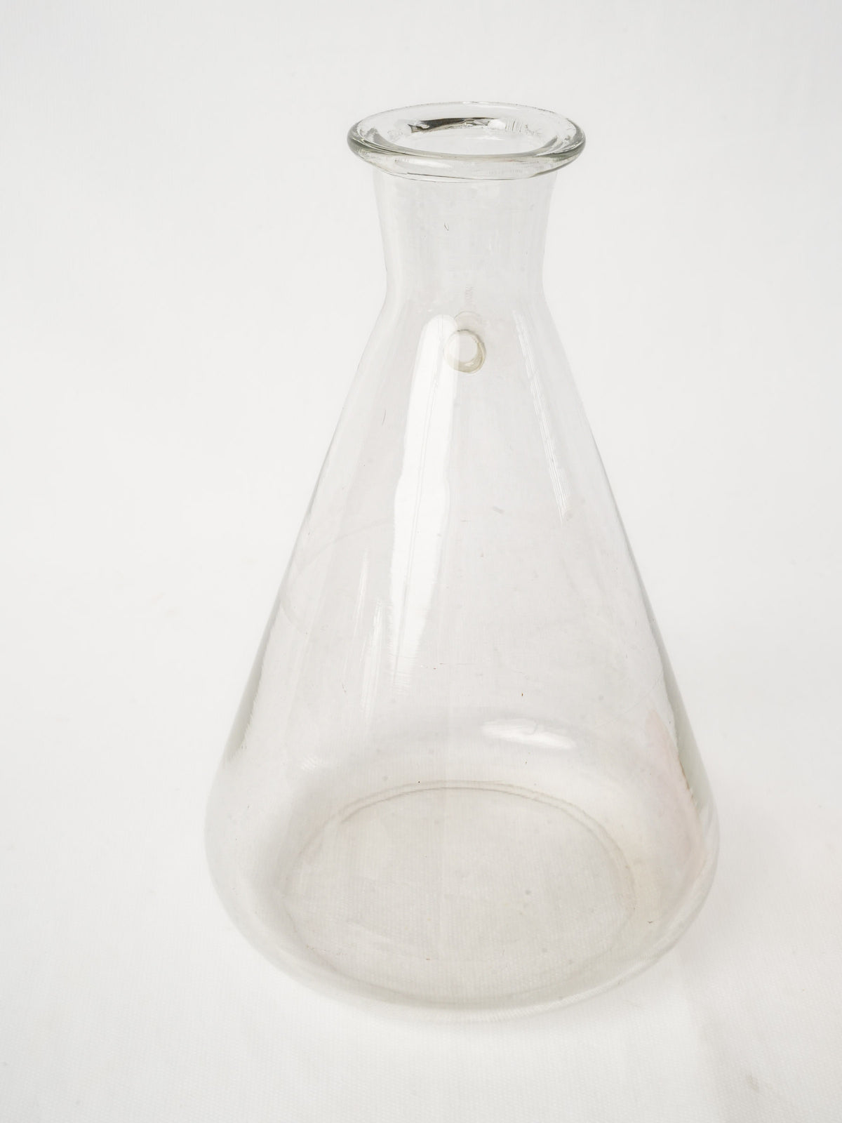 Antique French Blown-Glass Labware Decanter - 10¾"