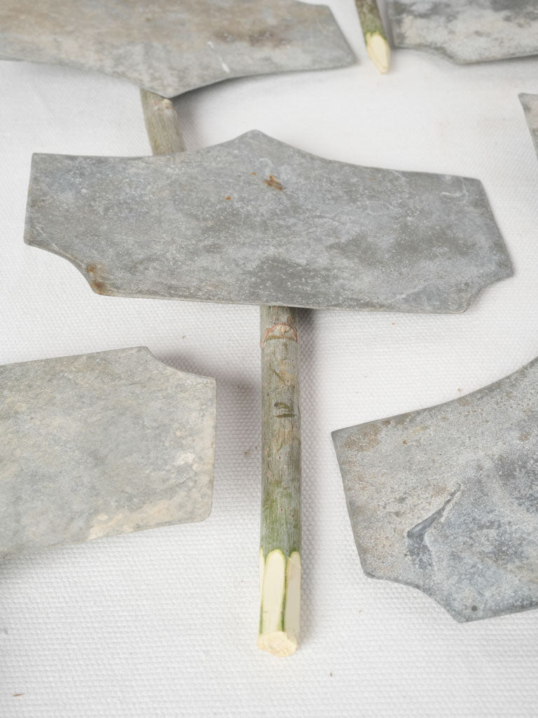 Antique-style garden label spikes