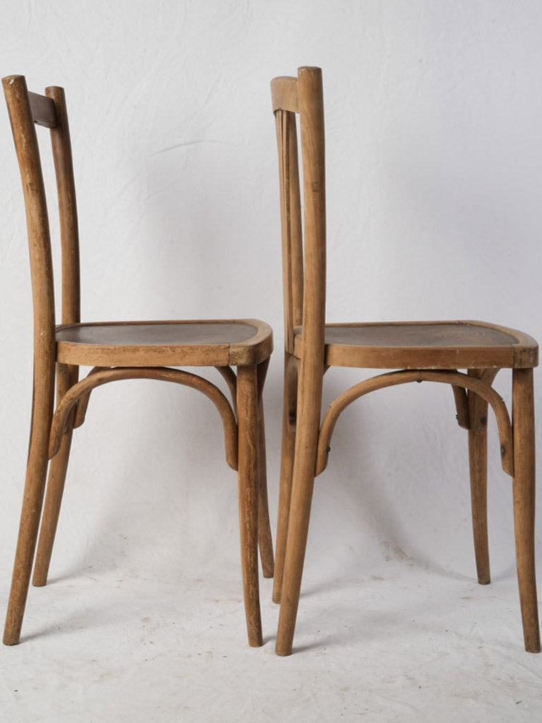 Worn yet charming vintage chairs