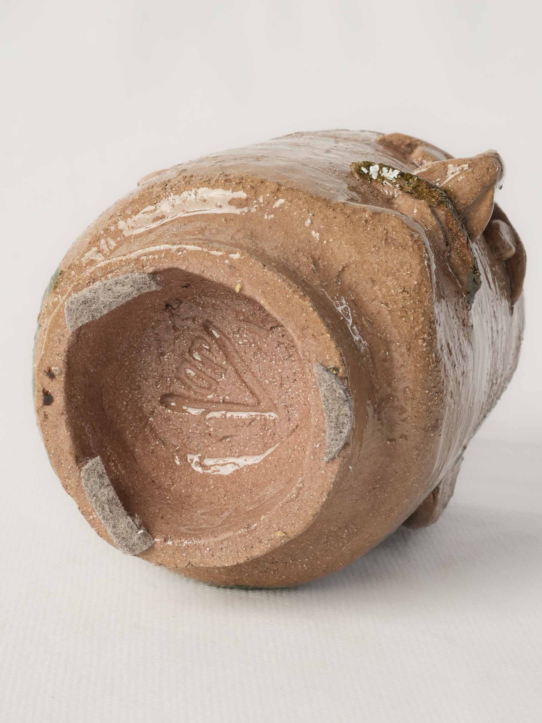 Unique Vallauris-inspired stoneware