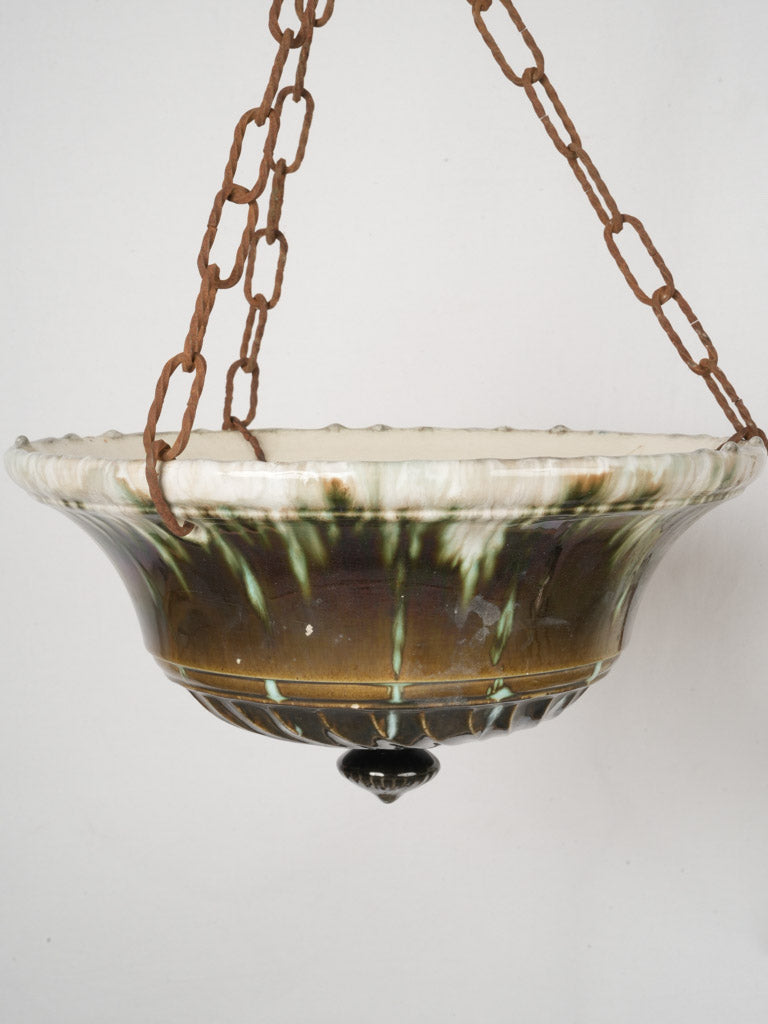 Majestic oversized garden hanging pots