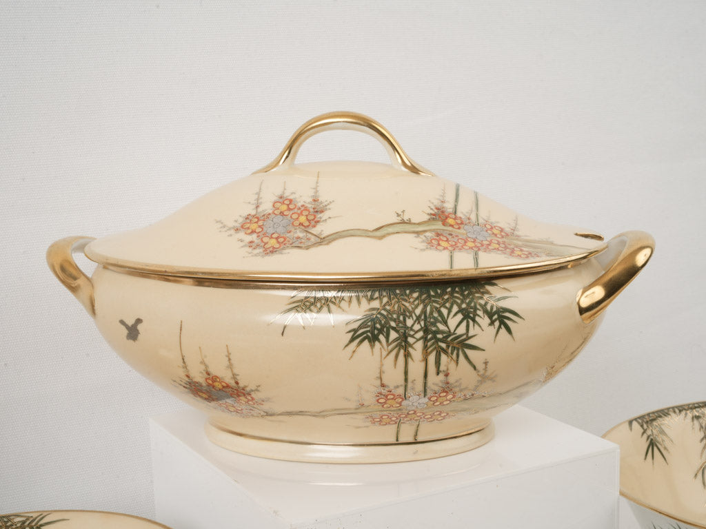 Classic Japanese craftsmanship dinnerware