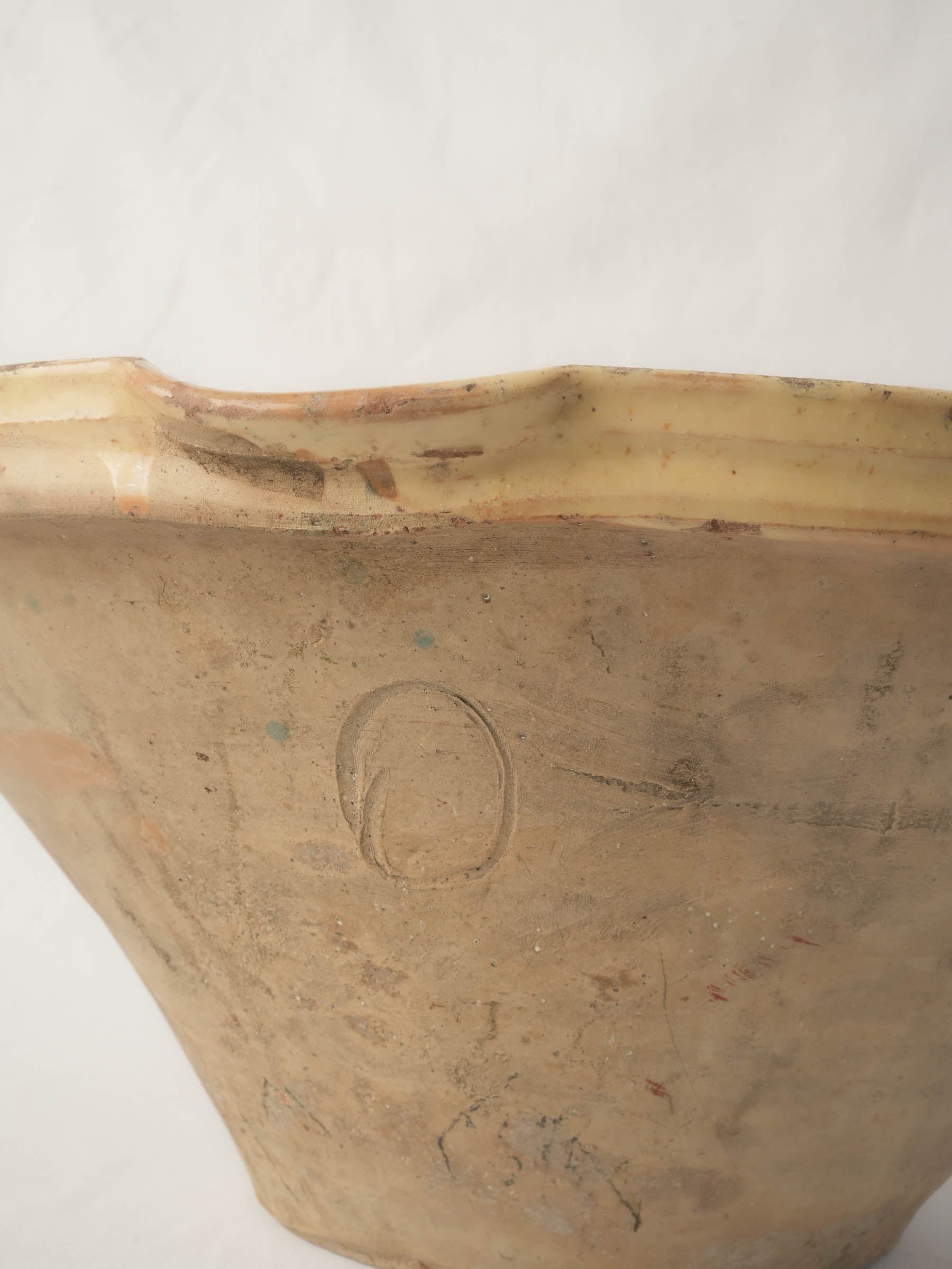 Distinctive handmade culinary vessel