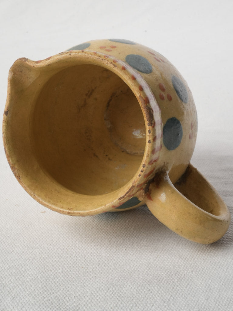 Traditional Alpine farmhouse creamer