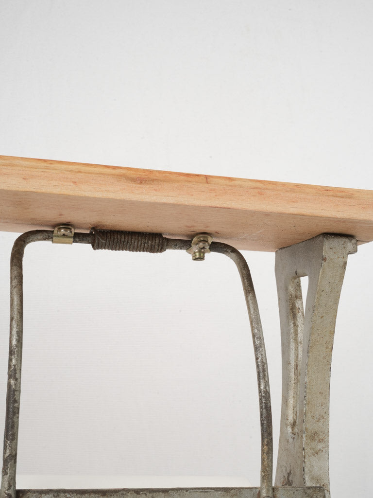 Industrial-era wrapping holder