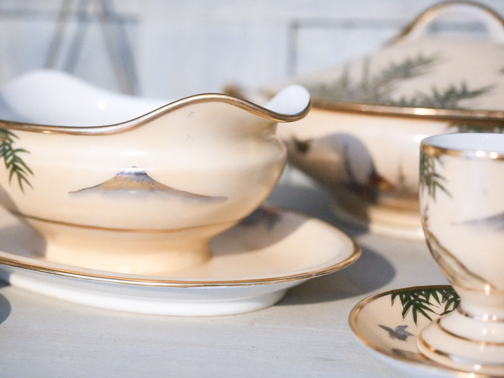 Antique style Japanese porcelain service
