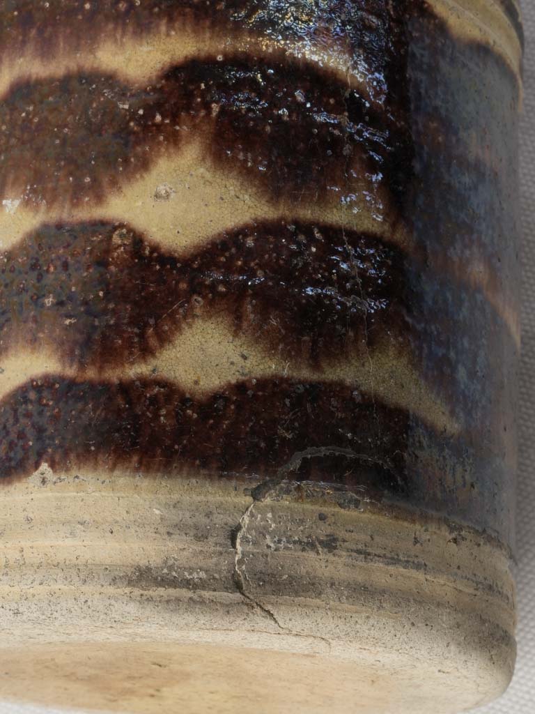 Charming rustic earthen pot