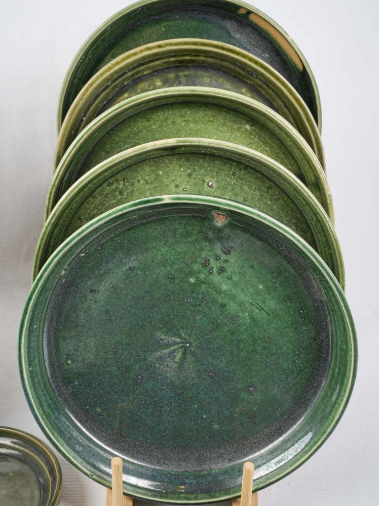 Charming French pottery dining set
