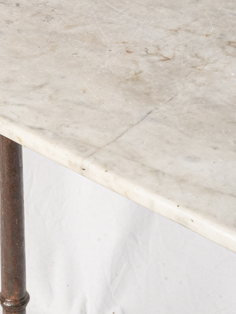 Sturdy decorative scroll bracket table