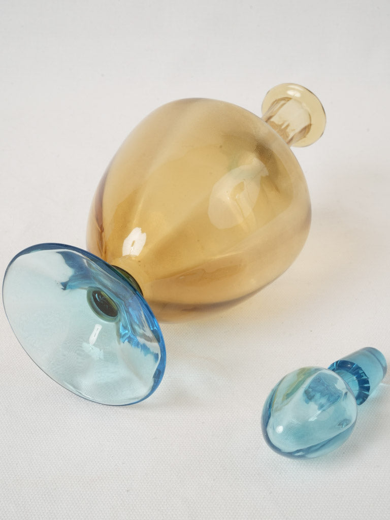 French heritage crystal carafe