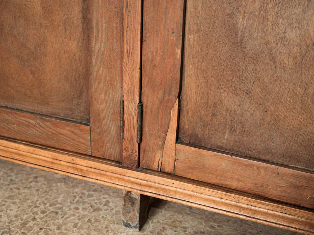 Functional antique hardware store cabinet
