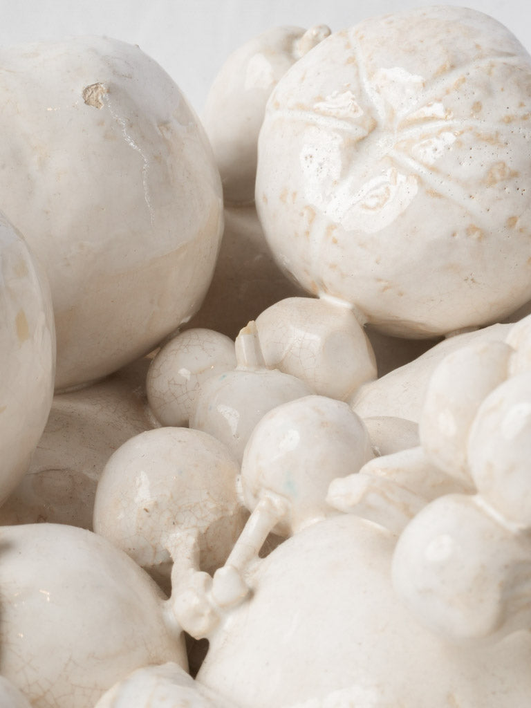 Captivating glazed ceramic sculpture