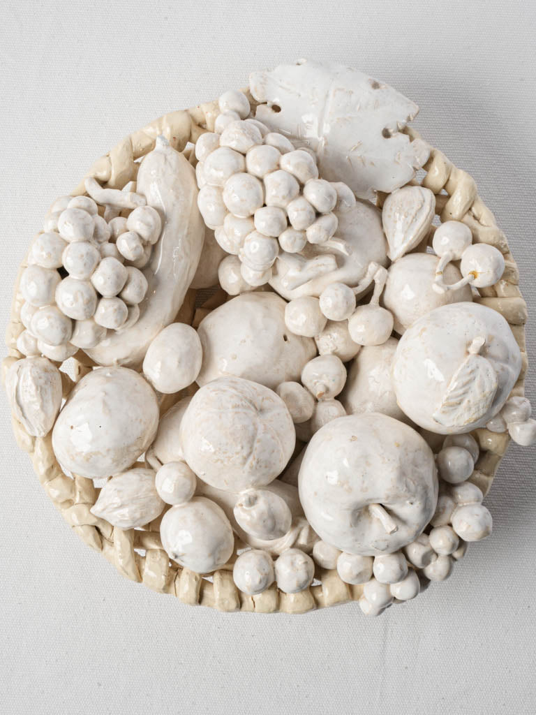 Delicately crafted woven sculpture