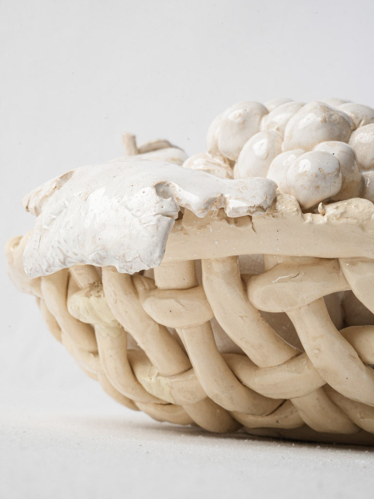 Refined stoneware art piece