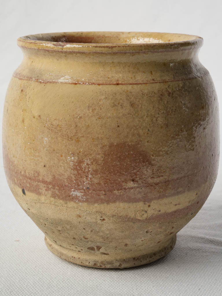 Antique French terracotta jar