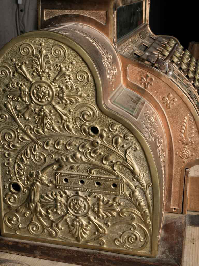 Early 20th-century French cash register