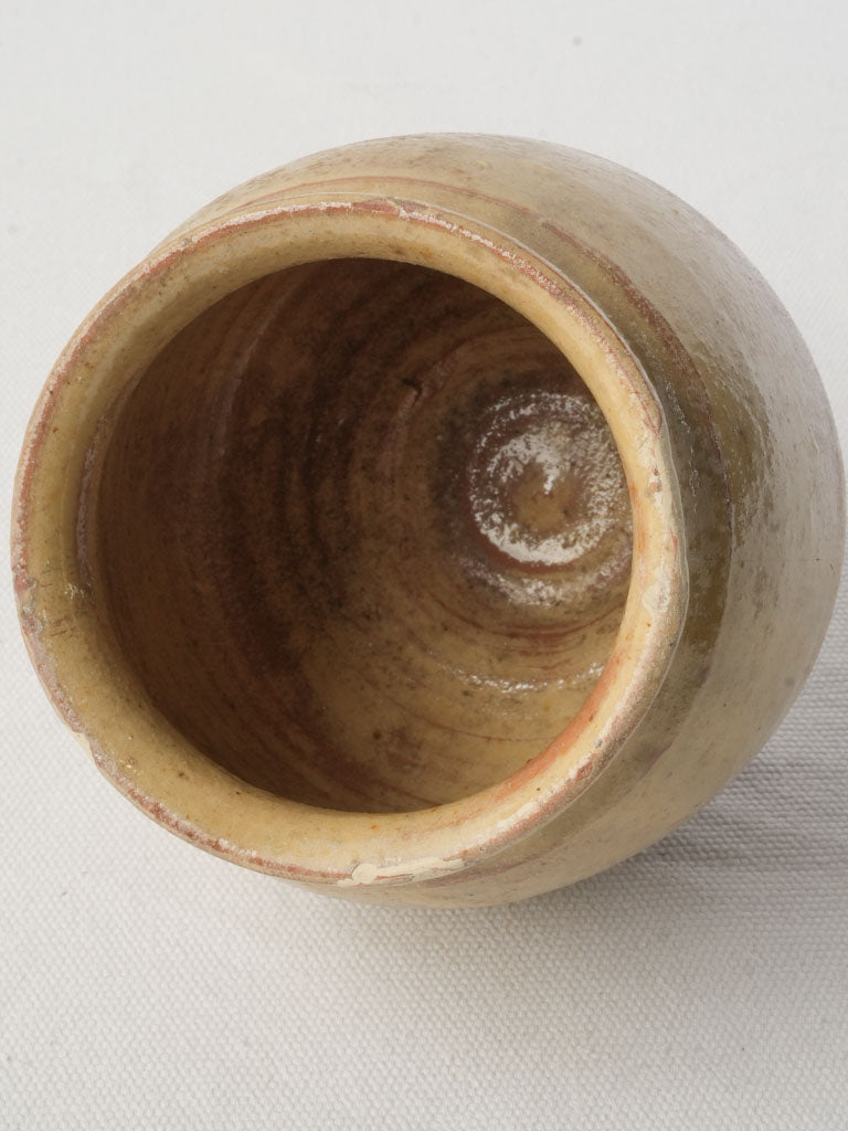 Soft-hue terracotta kitchen jar