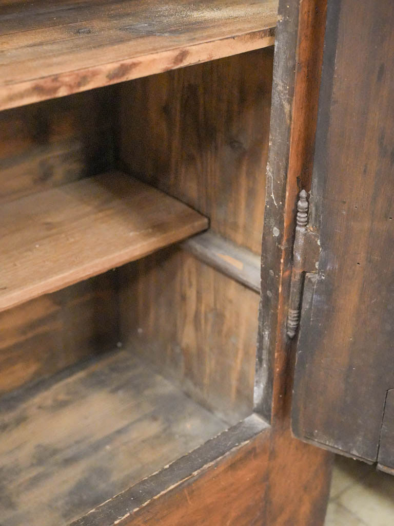 Rustic country food cabinet