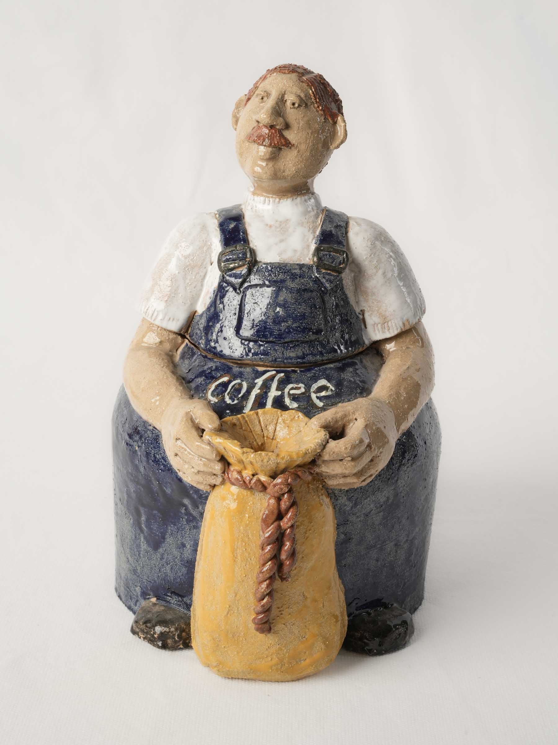Handmade whimsical storage piece