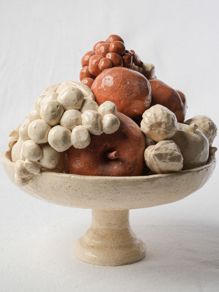 Classic fruit motif ceramic artistry