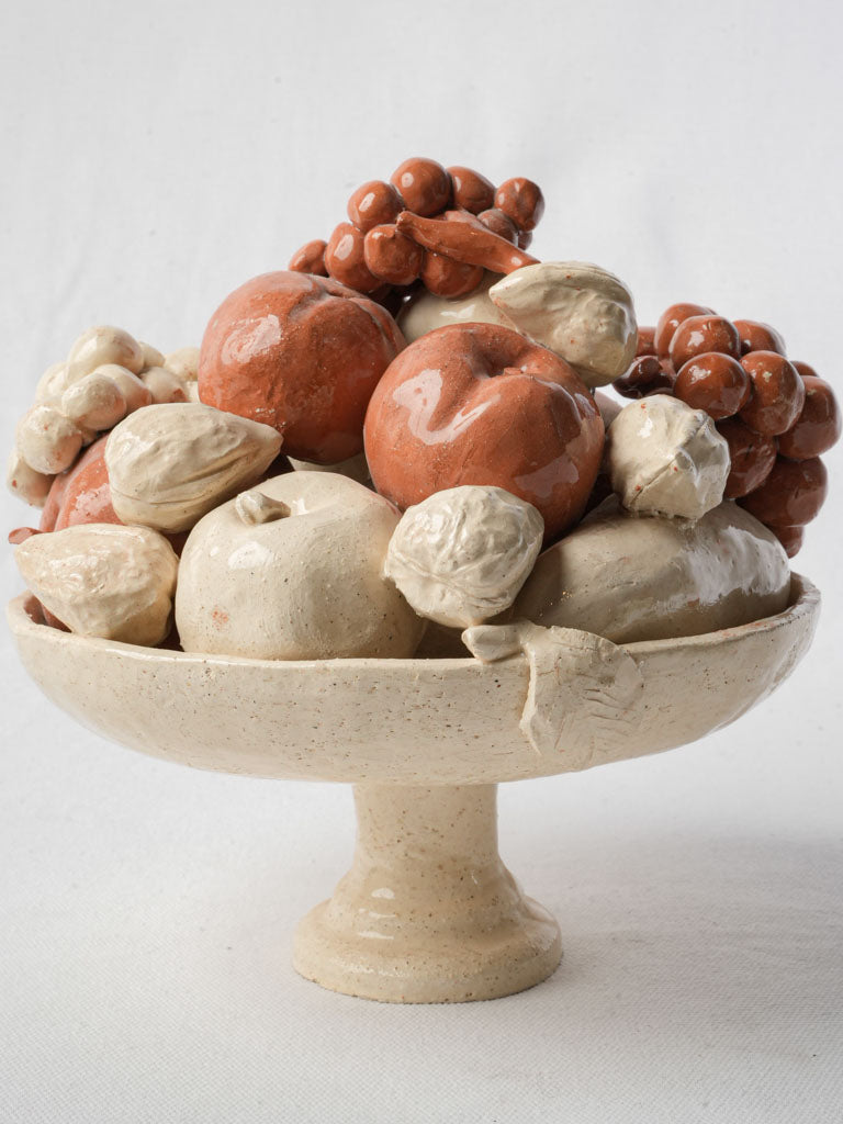 Warm cream glazed ceramic bowl