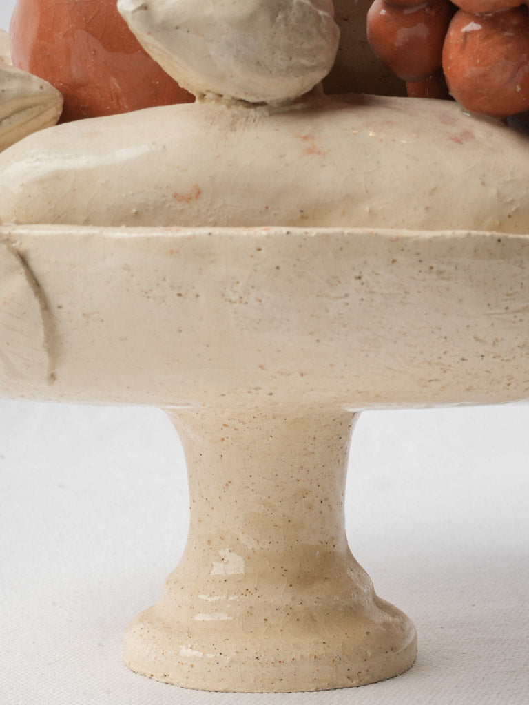 Beautifully aged artisan-crafted stoneware