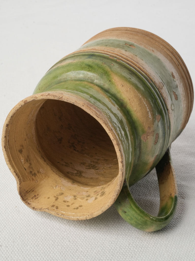 Sturdy rustic ceramic jug