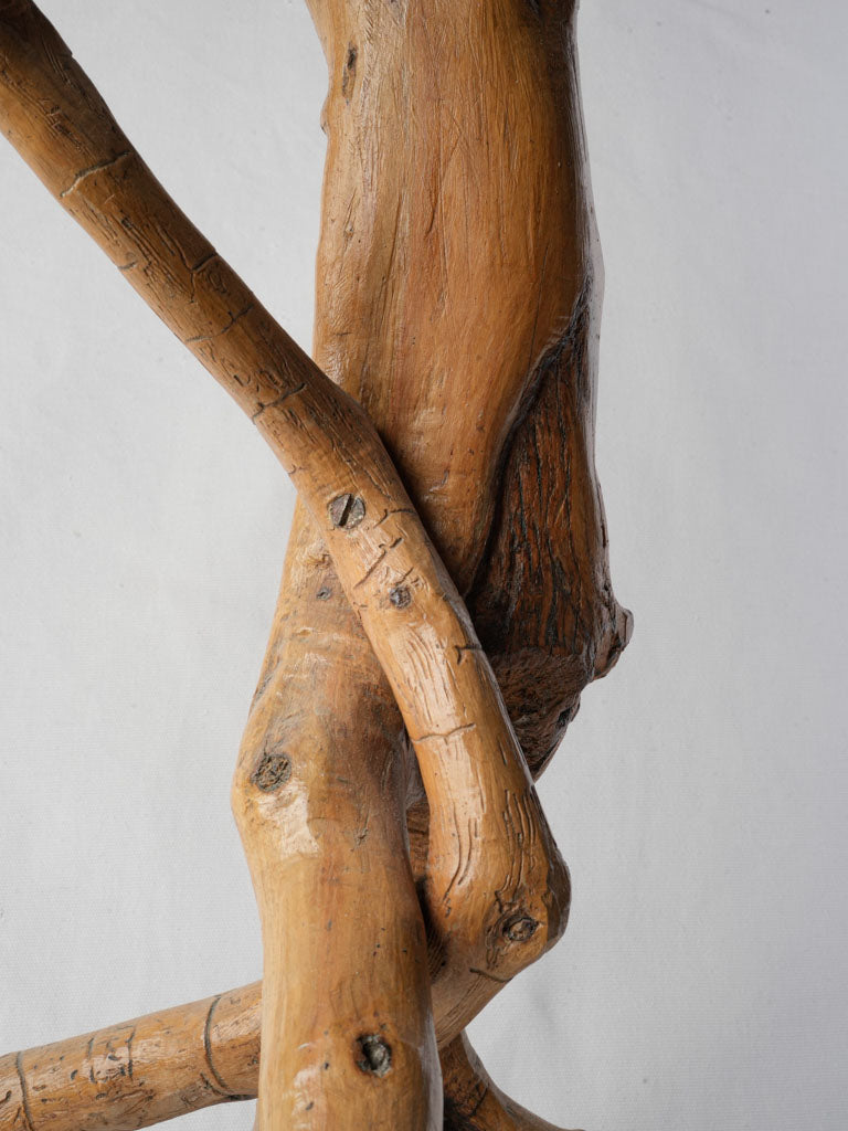 Expressive nature-inspired console table